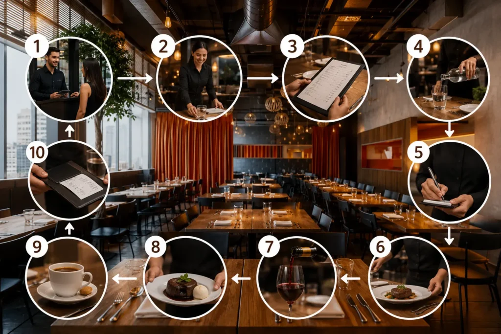 Sequence of Service in a Restaurant: The Step-by-Step Guide for Consistent Guest Experiences