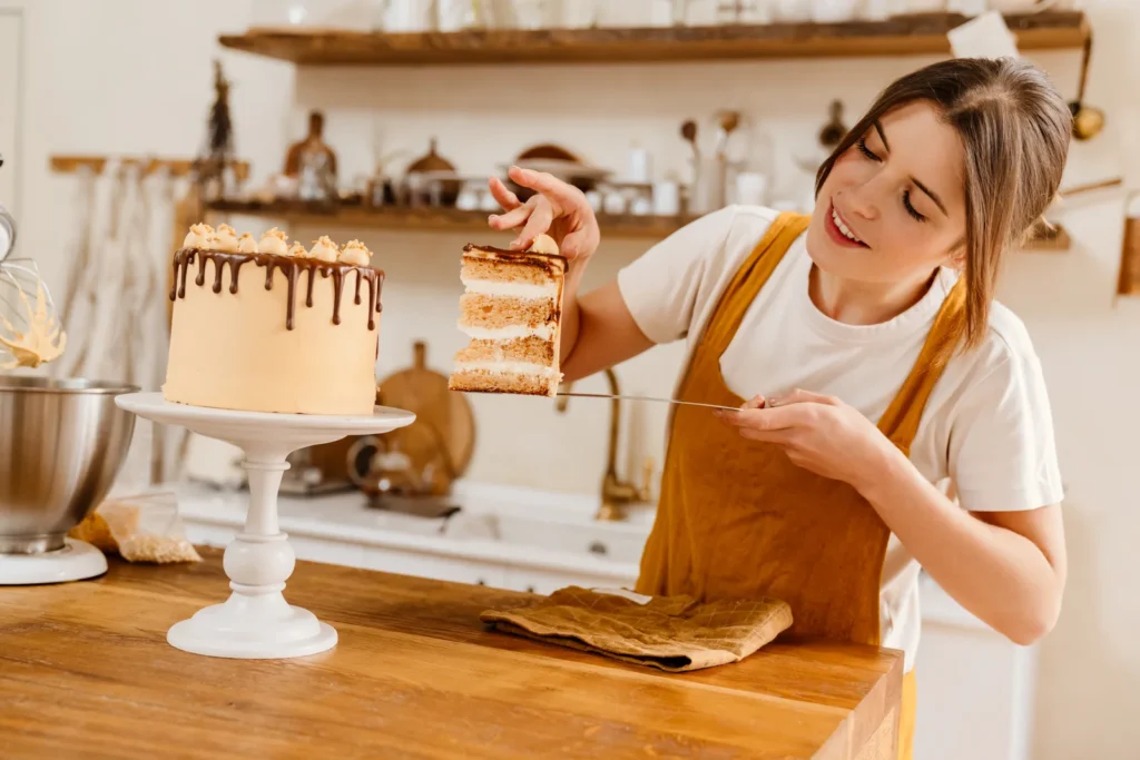 Home baker comparing professional bakery course vs home baking course